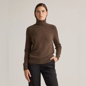 Quince Mongolian Cashmere Turtleneck Sweater